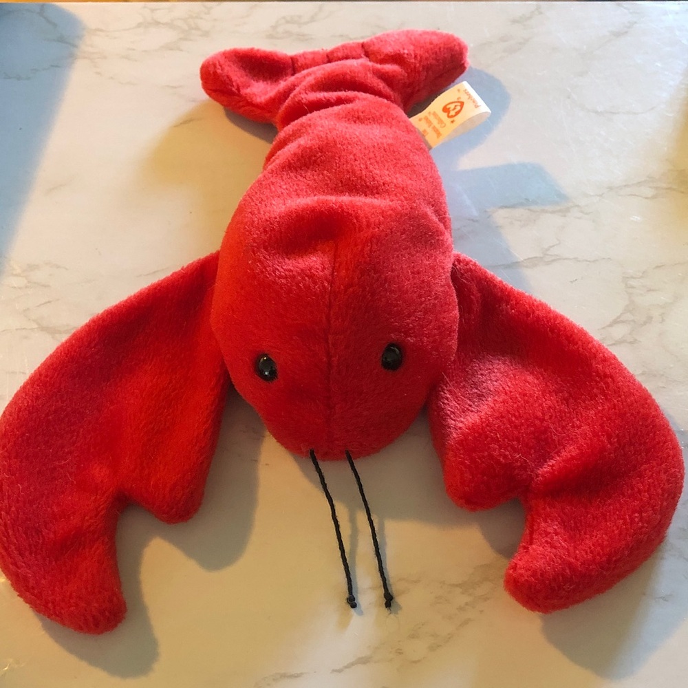 1993 TY Pinchers Beanie Baby.